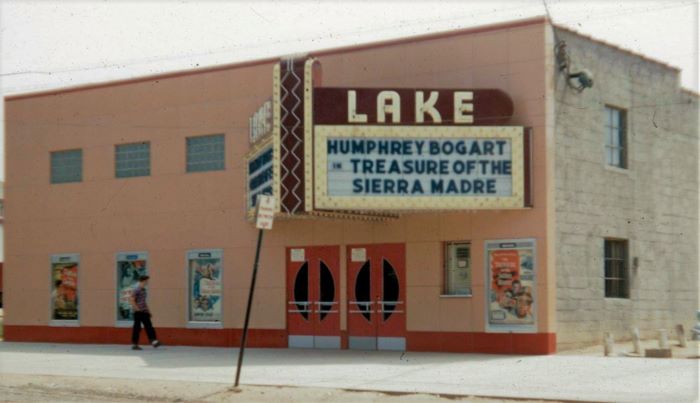 Lake Theatre - Photo Taken In June 1948 By Al Johnson (newer photo)
